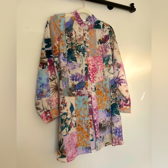 2 for 20$ 🪻Collared mini dress with buttons​ - Picture 2 of 7